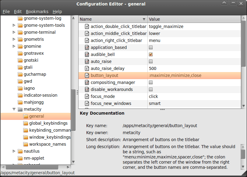 Screenshot-Configuration Editor